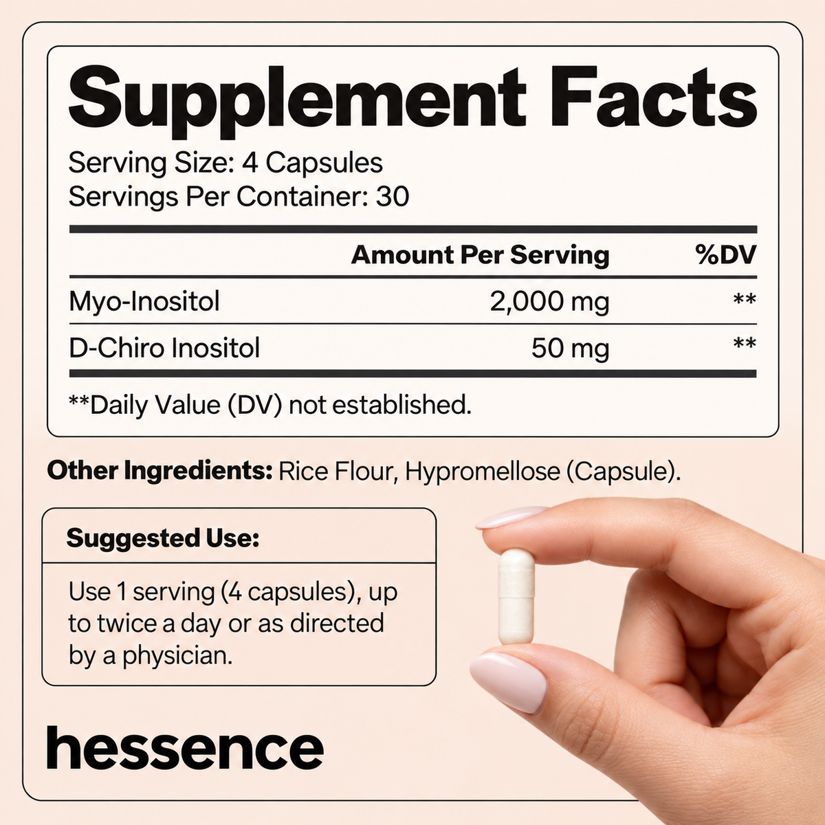 Myo + D-Chiro Inositol 40:1